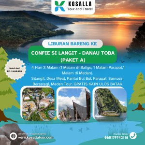 Confie Si Langit - Danau Toba (Paket A) – 4H3M
