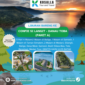 Confie Si Langit - Danau Toba (Paket A) – 5H4M