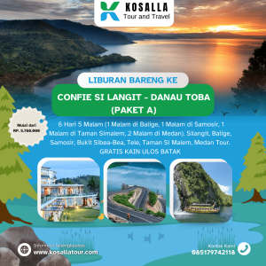 Confie Si Langit - Danau Toba (Paket A) – 6H5M