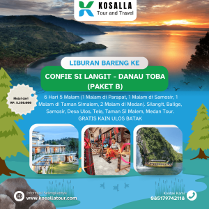 Confie Si Langit - Danau Toba (Paket B) – 6H5M
