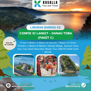 Confie Si Langit - Danau Toba (Paket C) – 6H5M