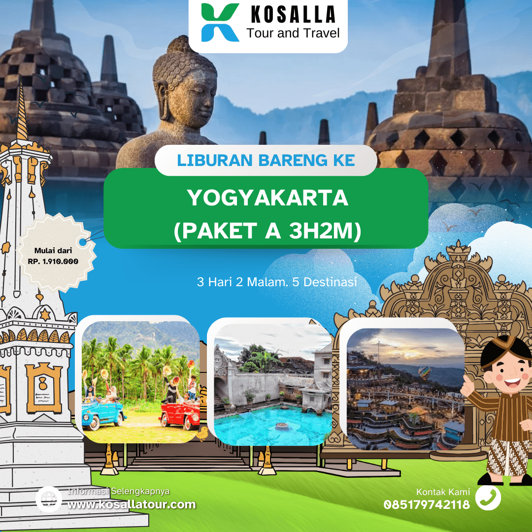 Jogja - Paket A 3H2M