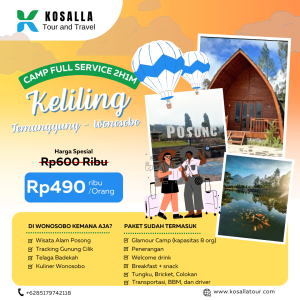 Paket Camp Posong - 2H1M